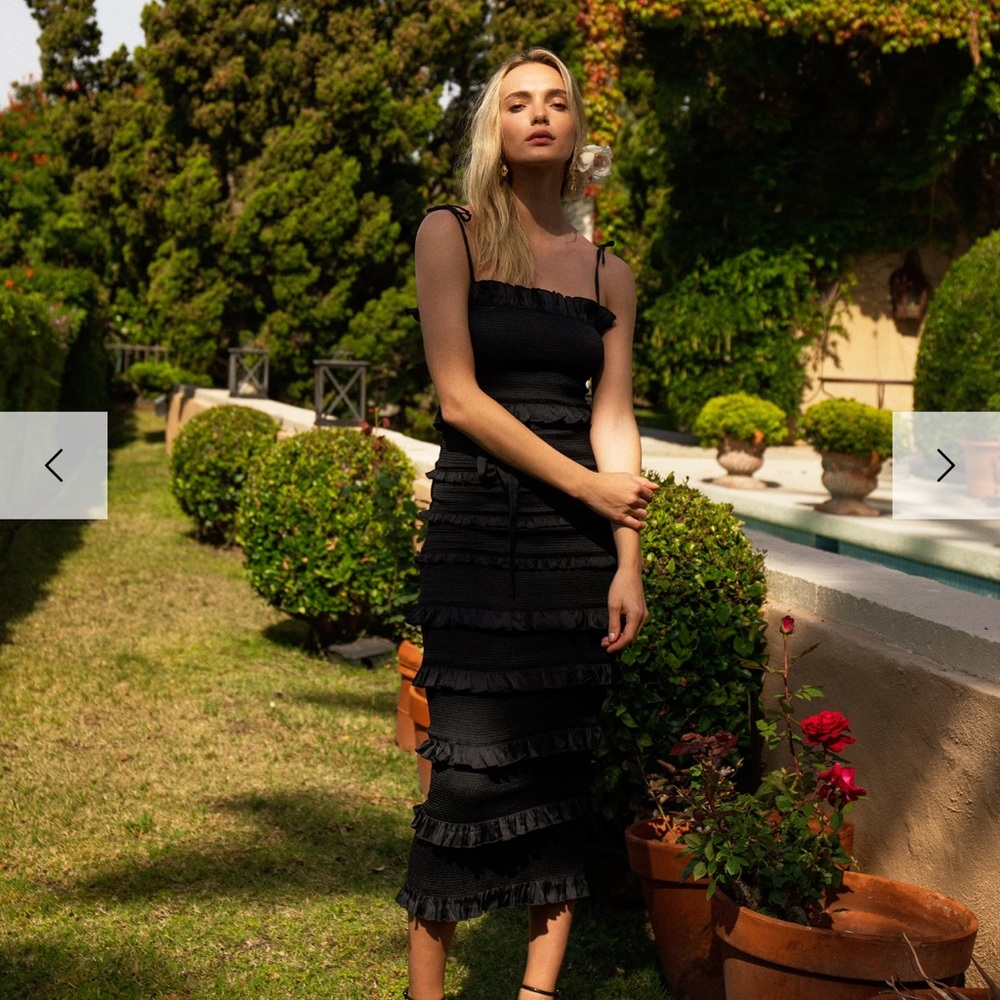 BNWT V. Chapman Lilly Dress in Black - size 4!